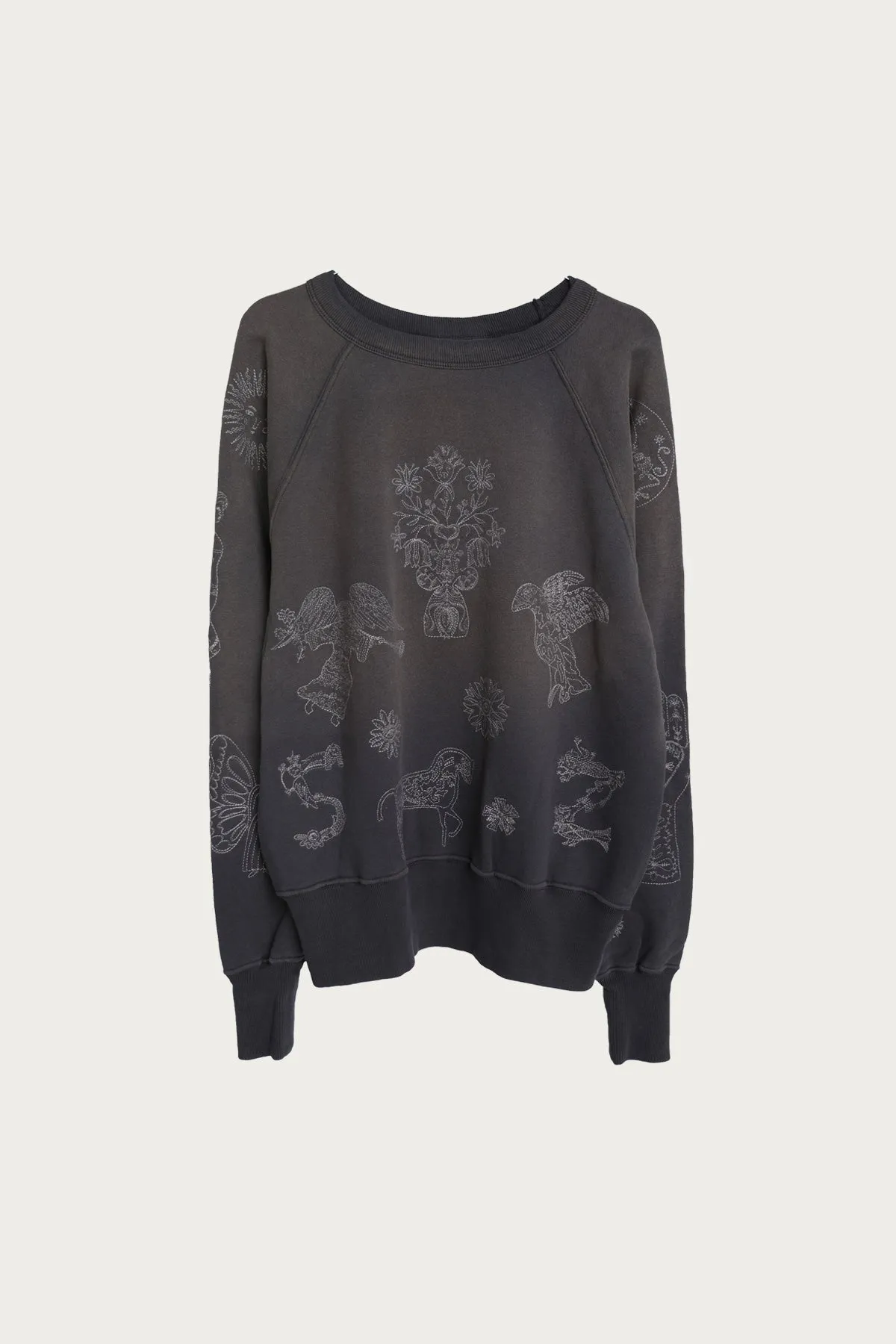 Wilson Crewneck - Charcoal sold by Canoe Club