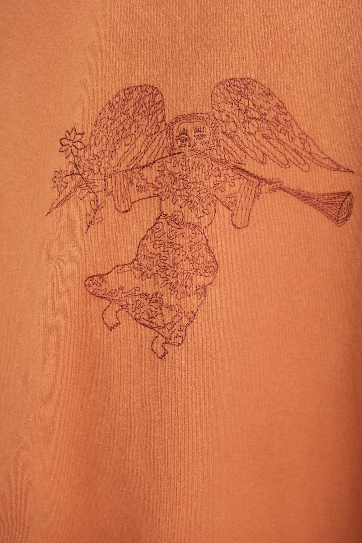 Angel Tee - Rust sold by Canoe Club product image thumbnail 2