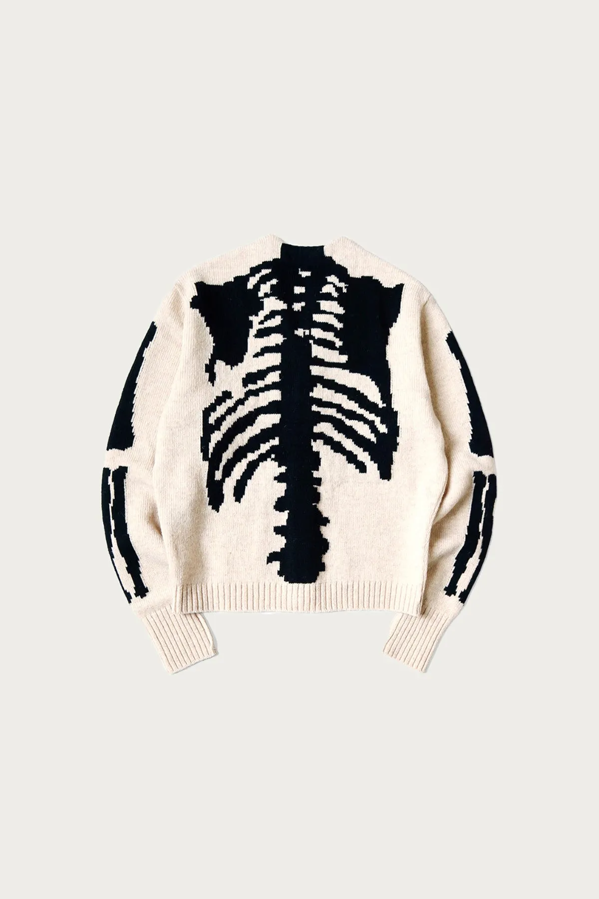 5G Wool Bone Short Cardigan - Natural sold by Canoe Club product image thumbnail 2