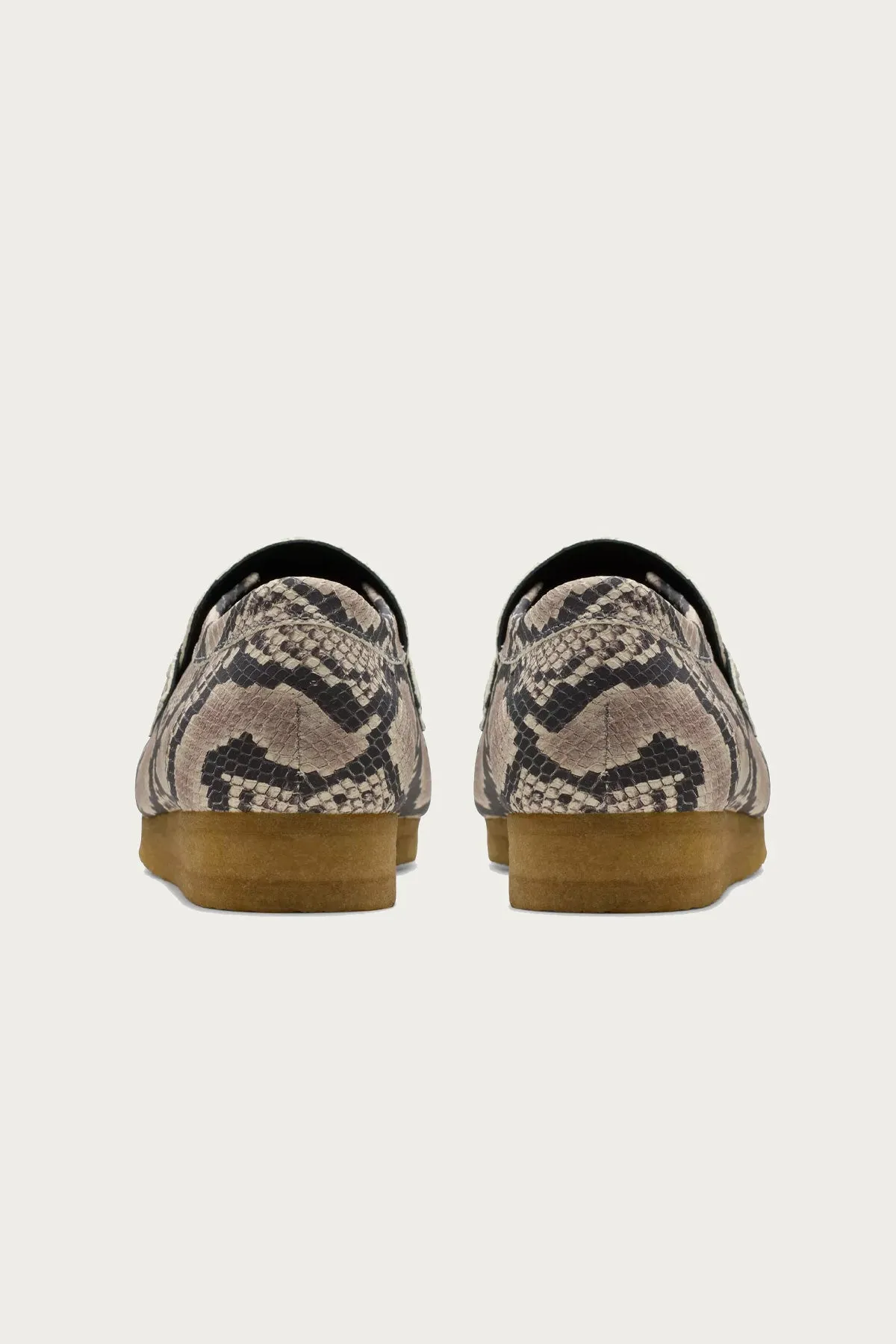 Wallabee Loafer - Grey Snake Leather sold by Canoe Club product image thumbnail 3