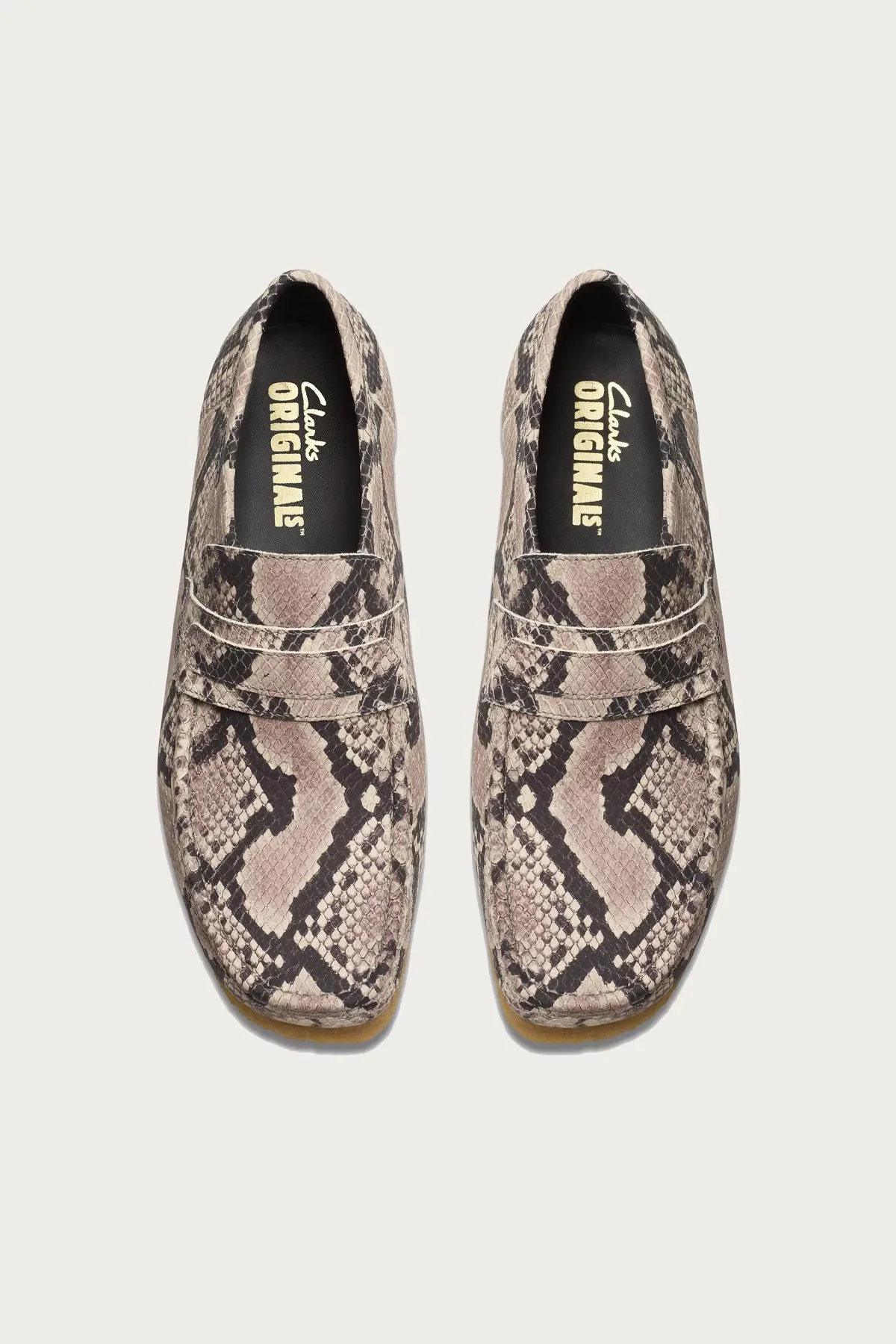 Wallabee Loafer - Grey Snake Leather sold by Canoe Club product image thumbnail 4