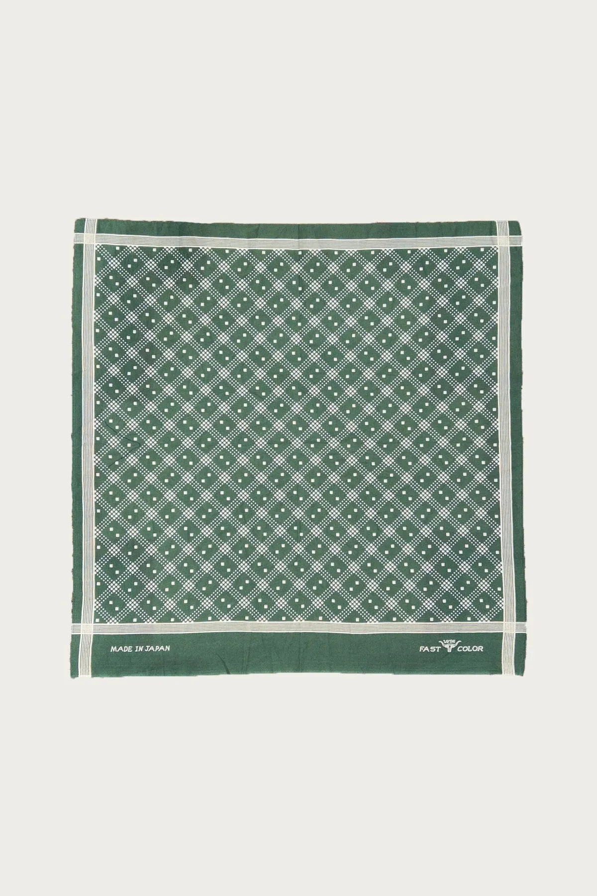 Shaker Dot Bandana - Evergreen sold by Canoe Club