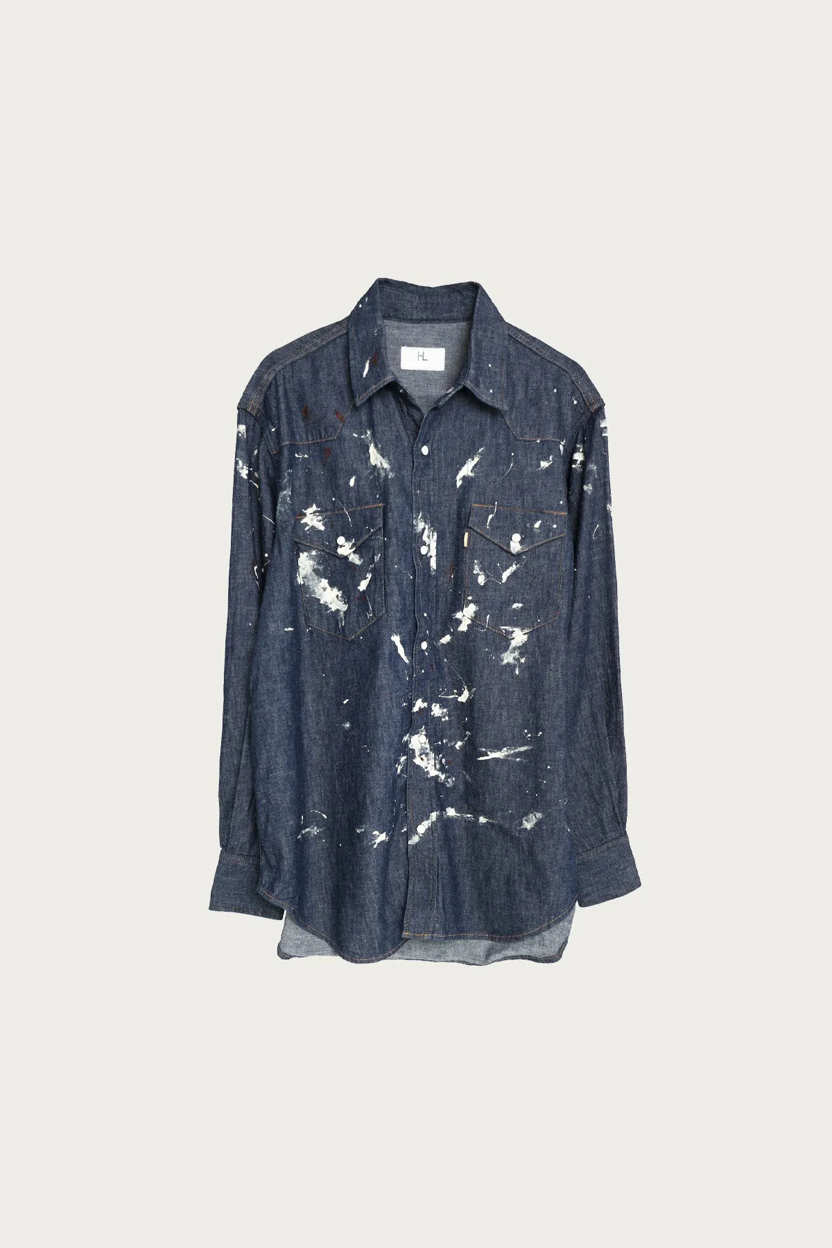 Denim Western Shirt - Indigo sold by Canoe Club