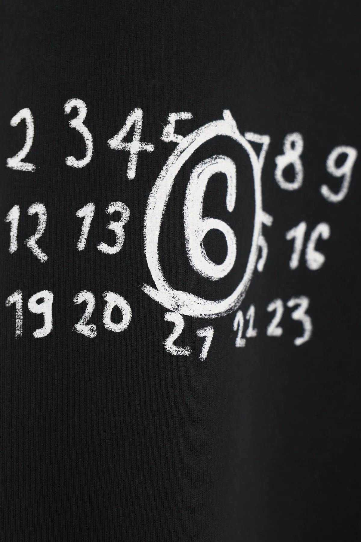 Numbers Crewneck - Black sold by Canoe Club product image thumbnail 2