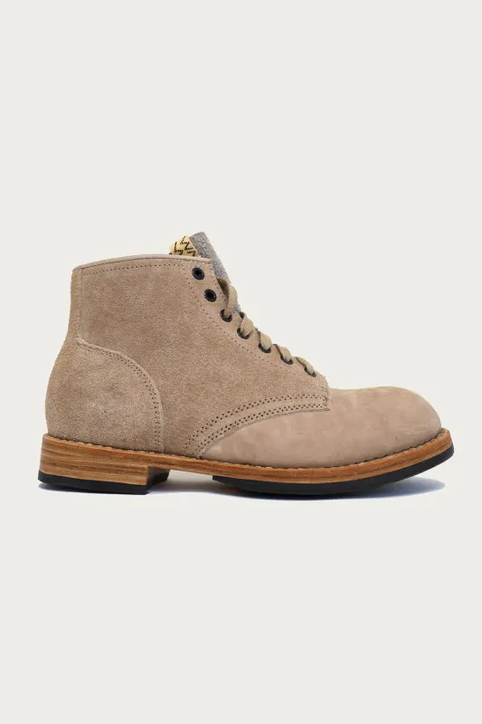 FW24 Brigadier Boots-Folk - Sand made by Visvim