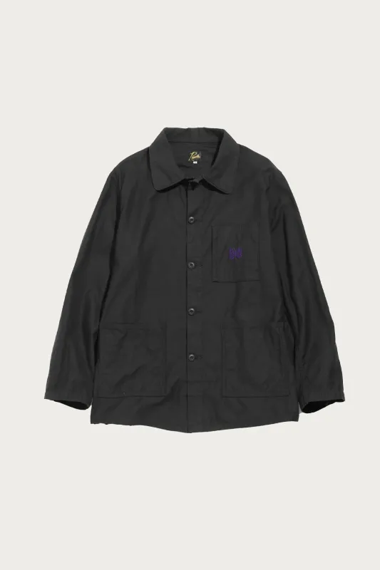 Sateen D.N. Coverall - Black made by Needles