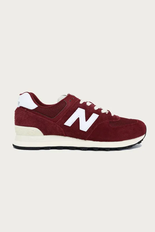 574 - Burgundy Suede made by New Balance