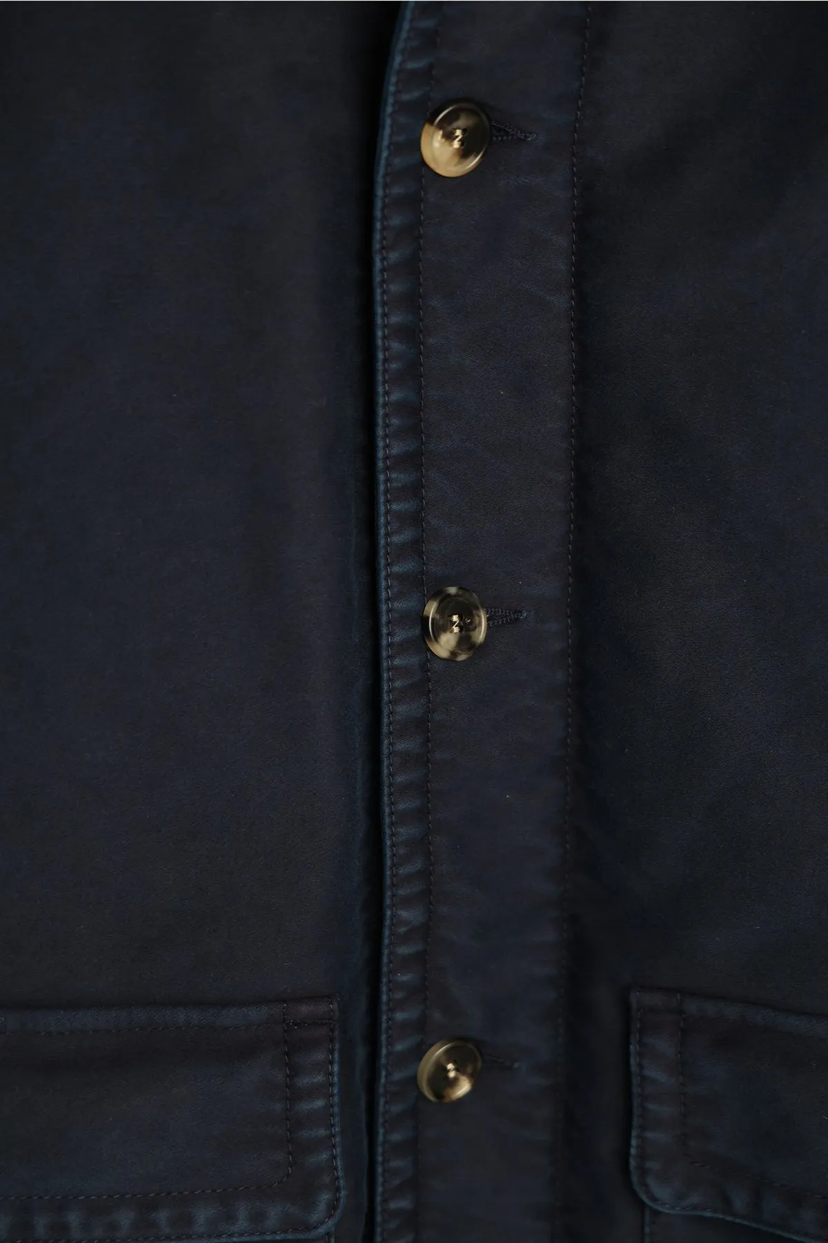 Garment Dyed Moleskin Work Jacket - Light Navy sold by Canoe Club product image thumbnail 3