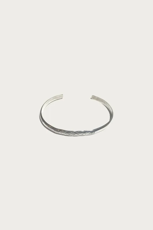 Stamp Bangle - Stars made by North Works