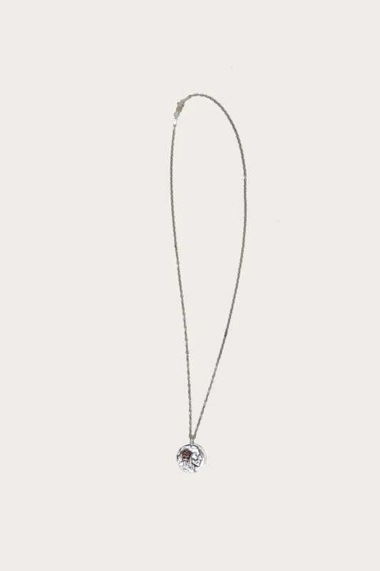 Necklace - Head/Red Flower made by Canoe Club