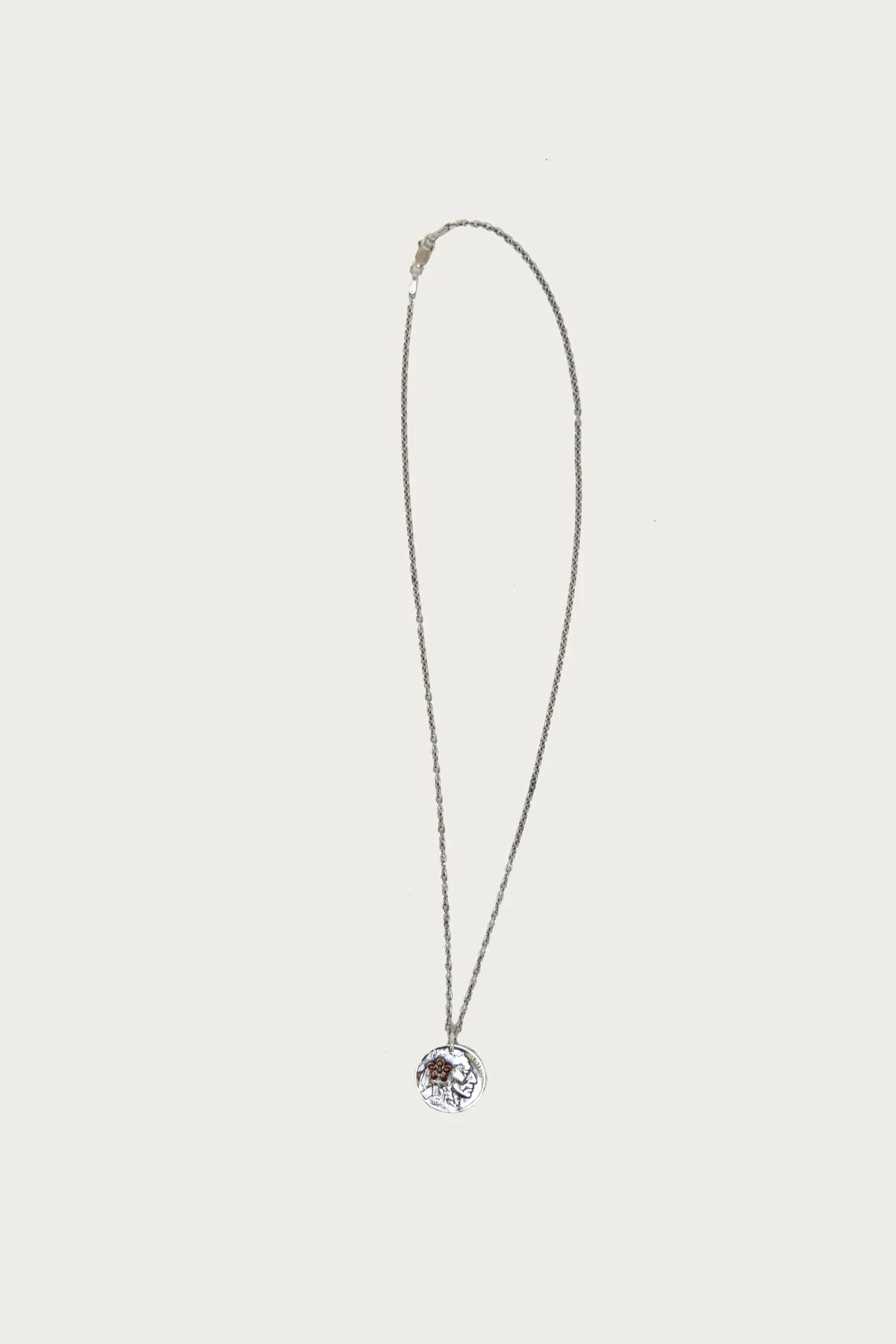 Necklace - Head/Red Flower sold by Canoe Club