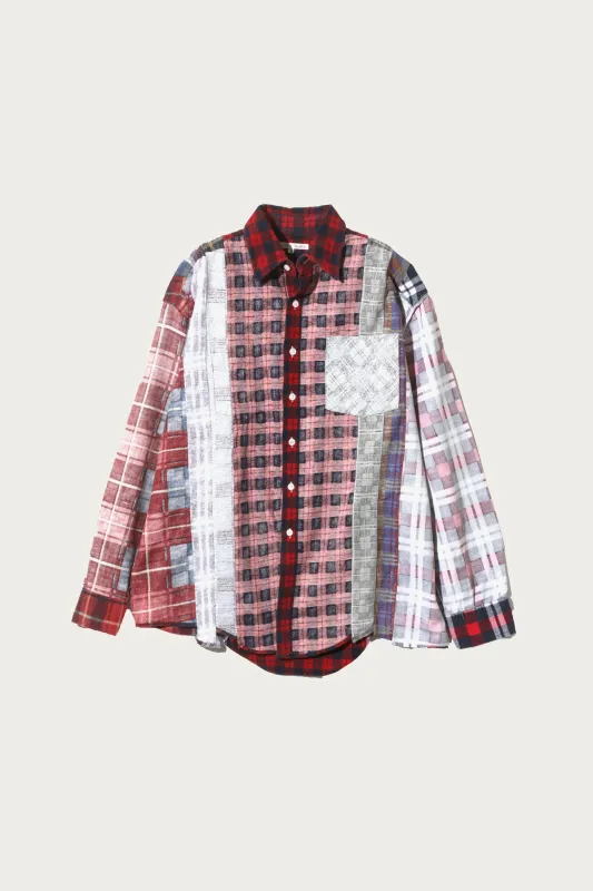 Flannel Shirt/7 Cuts Shirt - Inside-Out made by Needles