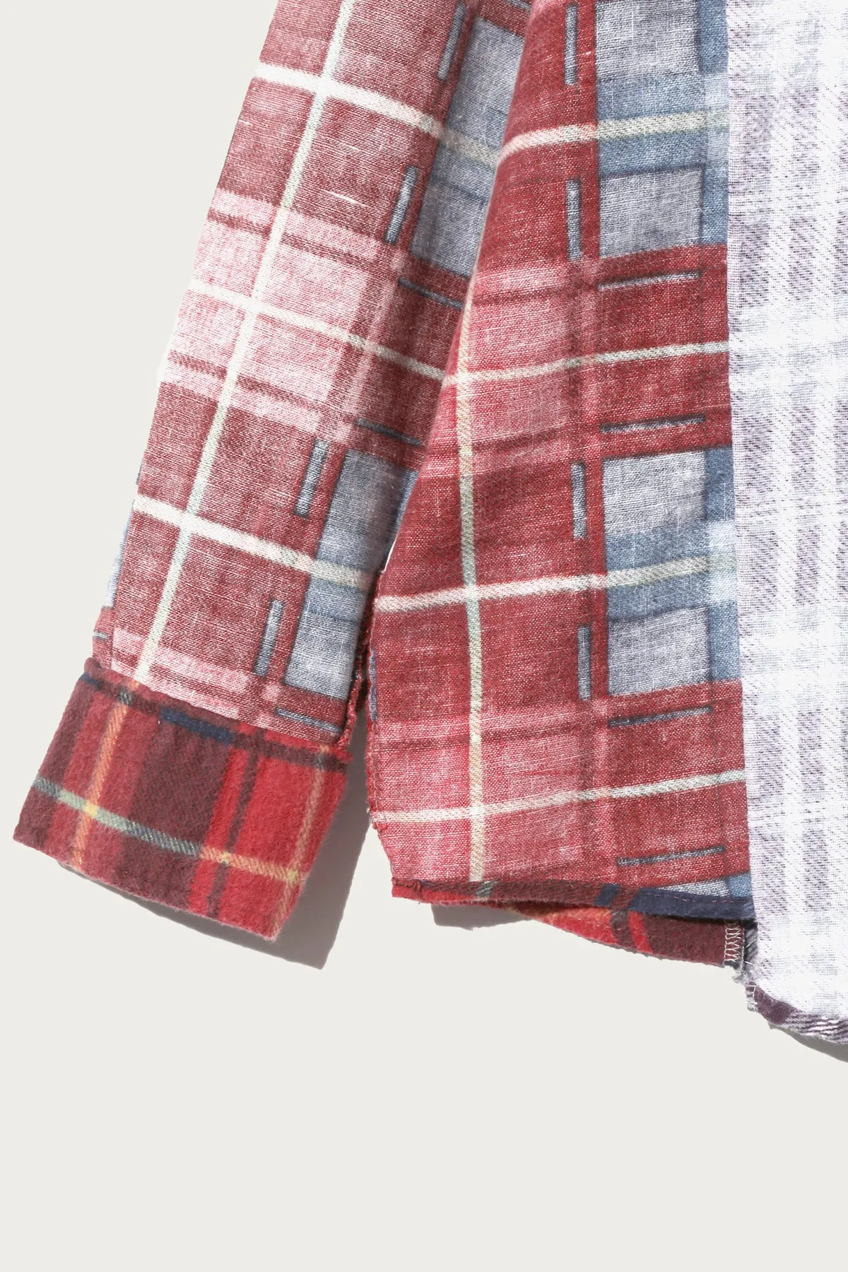 Flannel Shirt/7 Cuts Shirt - Inside-Out sold by Canoe Club product image thumbnail 3