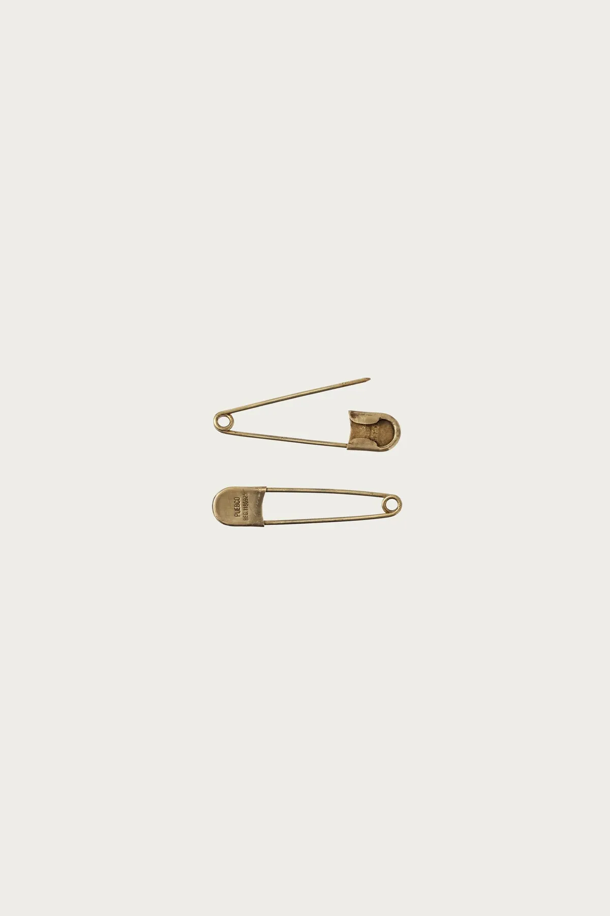 Brass Safety Pin 13cm sold by Canoe Club product image thumbnail 2