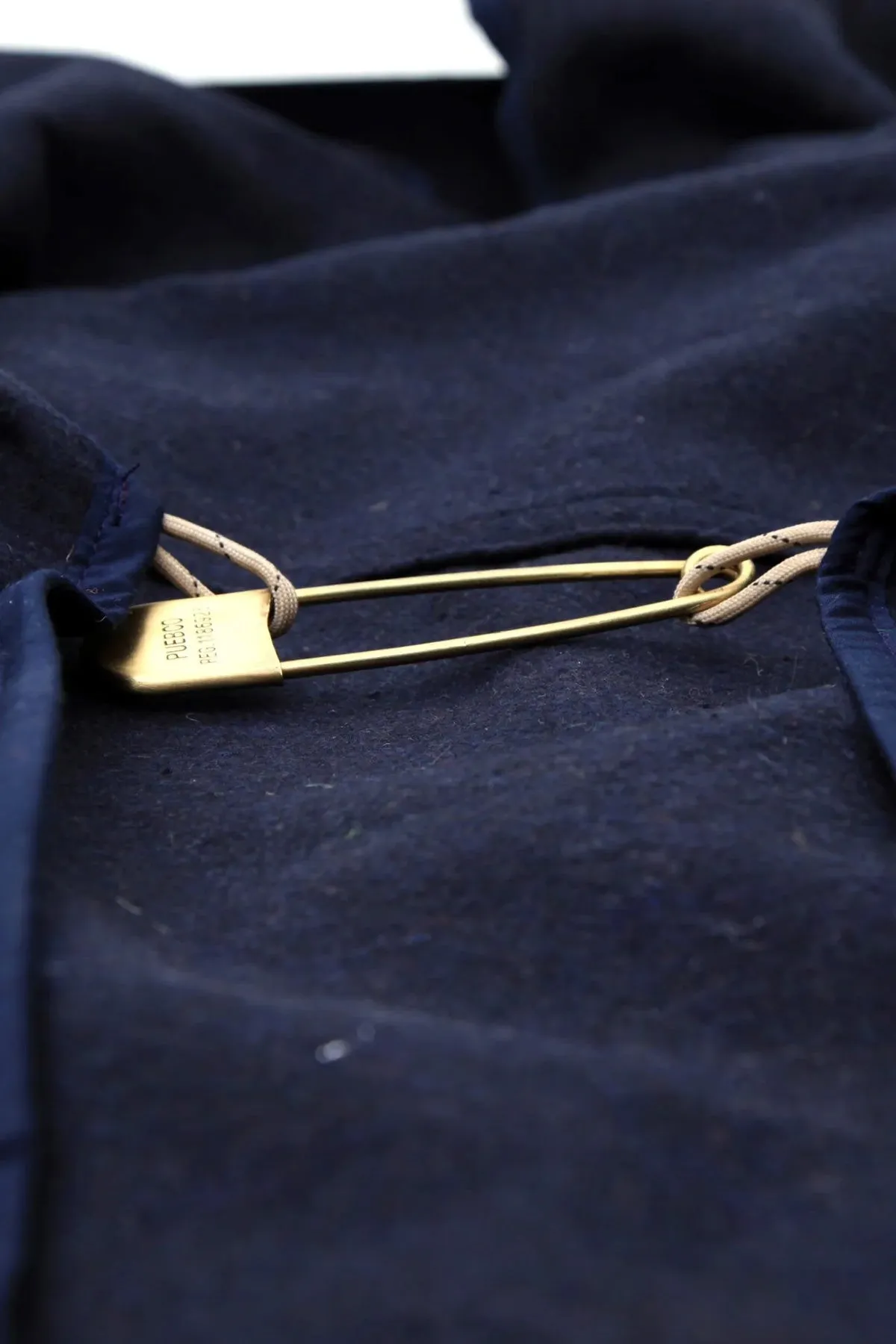 Brass Safety Pin 13cm sold by Canoe Club product image thumbnail 3