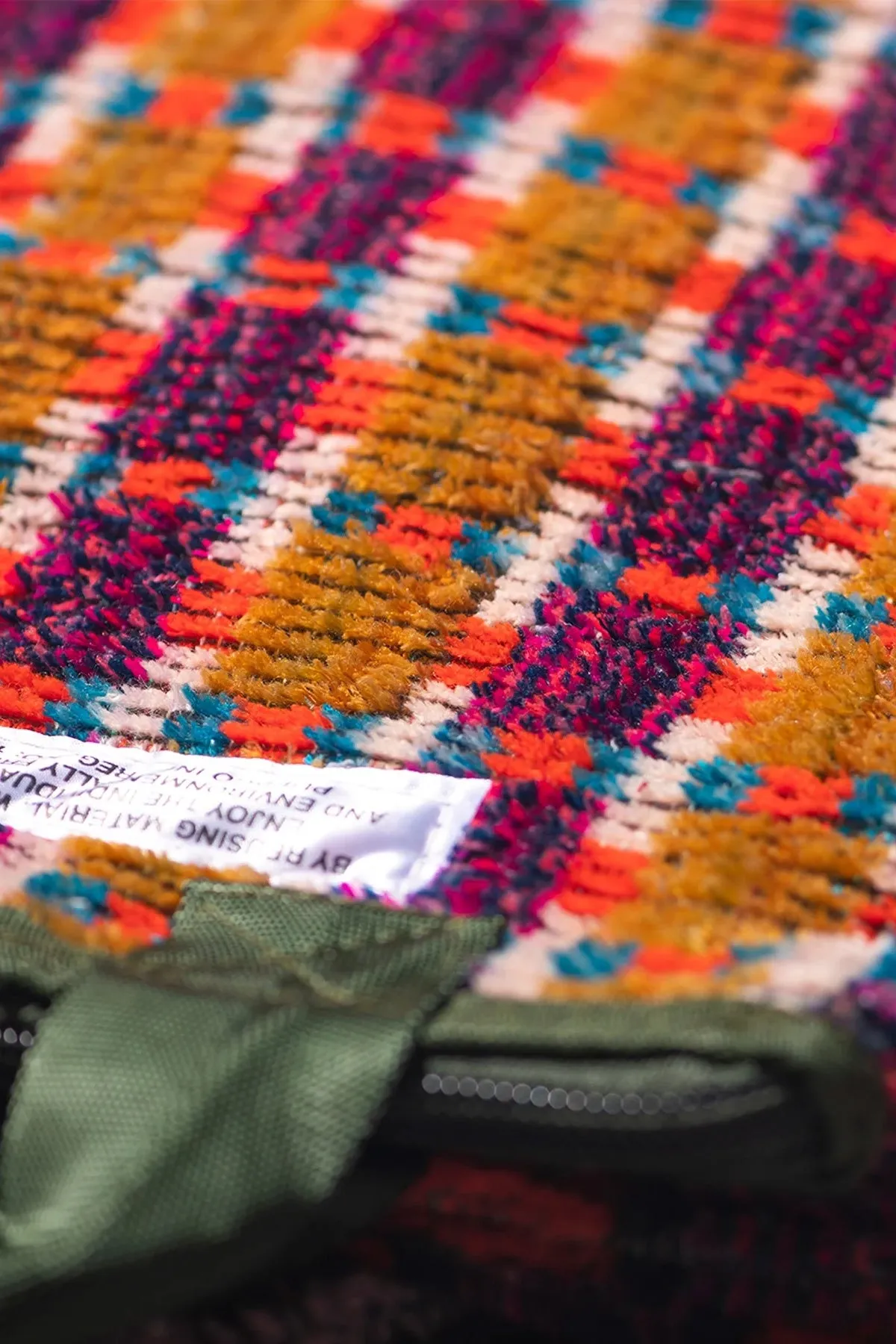 Truck Seat Fabric - Small Tote sold by Canoe Club product image thumbnail 3