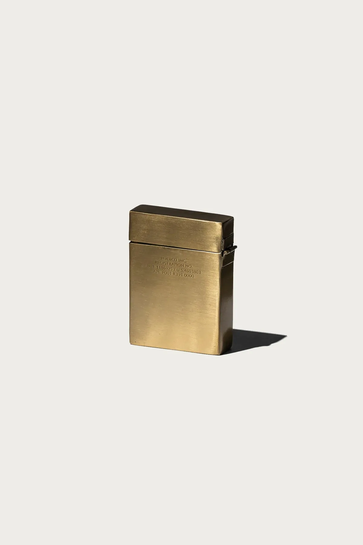 Brass Playing Card Case sold by Canoe Club