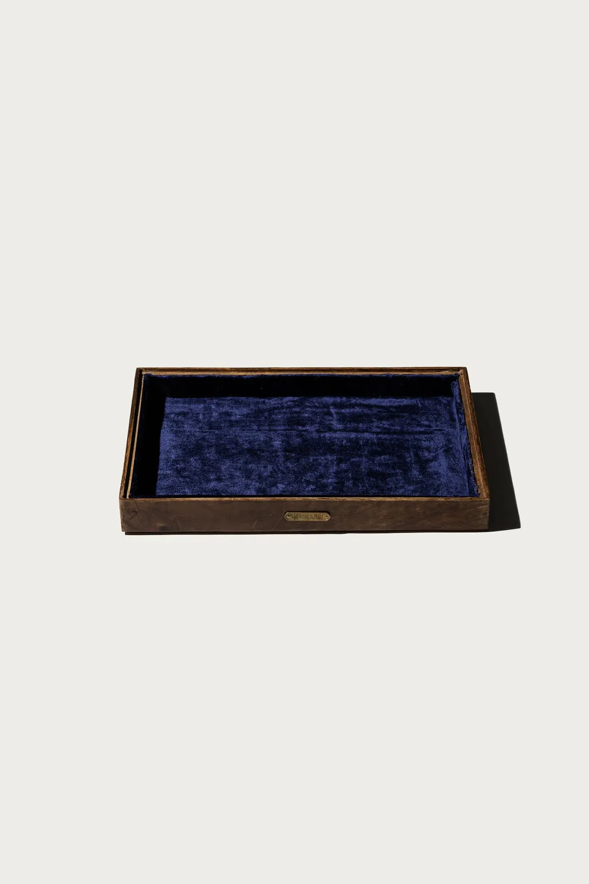 Stackable Jewelry Tray - Navy Blue sold by Canoe Club