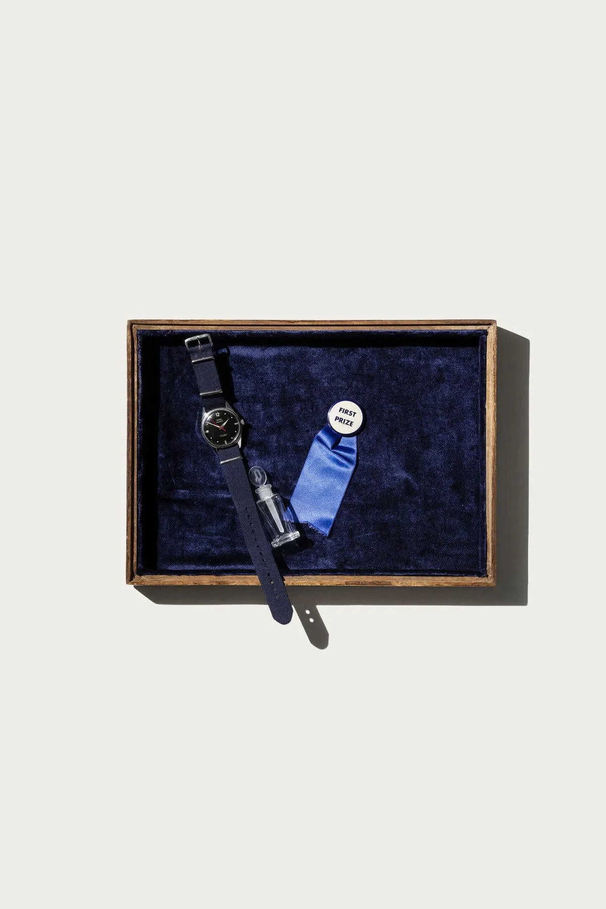 Stackable Jewelry Tray - Navy Blue sold by Canoe Club product image thumbnail 3