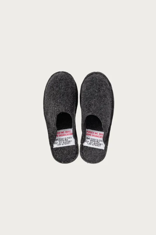 Room Slipper - Dark Grey made by PUEBCO