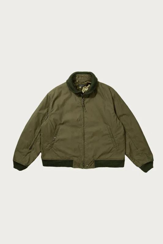 LL Jacket - Olive CP Weather Poplin made by Engineered Garments
