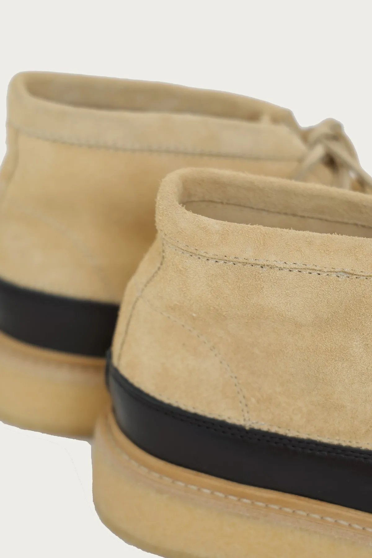 Two-Tone Boots - Milkshake/Black sold by Canoe Club product image thumbnail 3