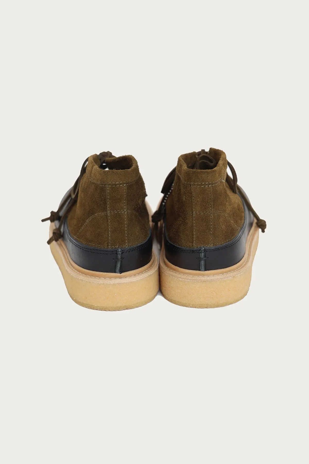 Two-Tone Boots - Dark Brown/Black sold by Canoe Club product image thumbnail 3