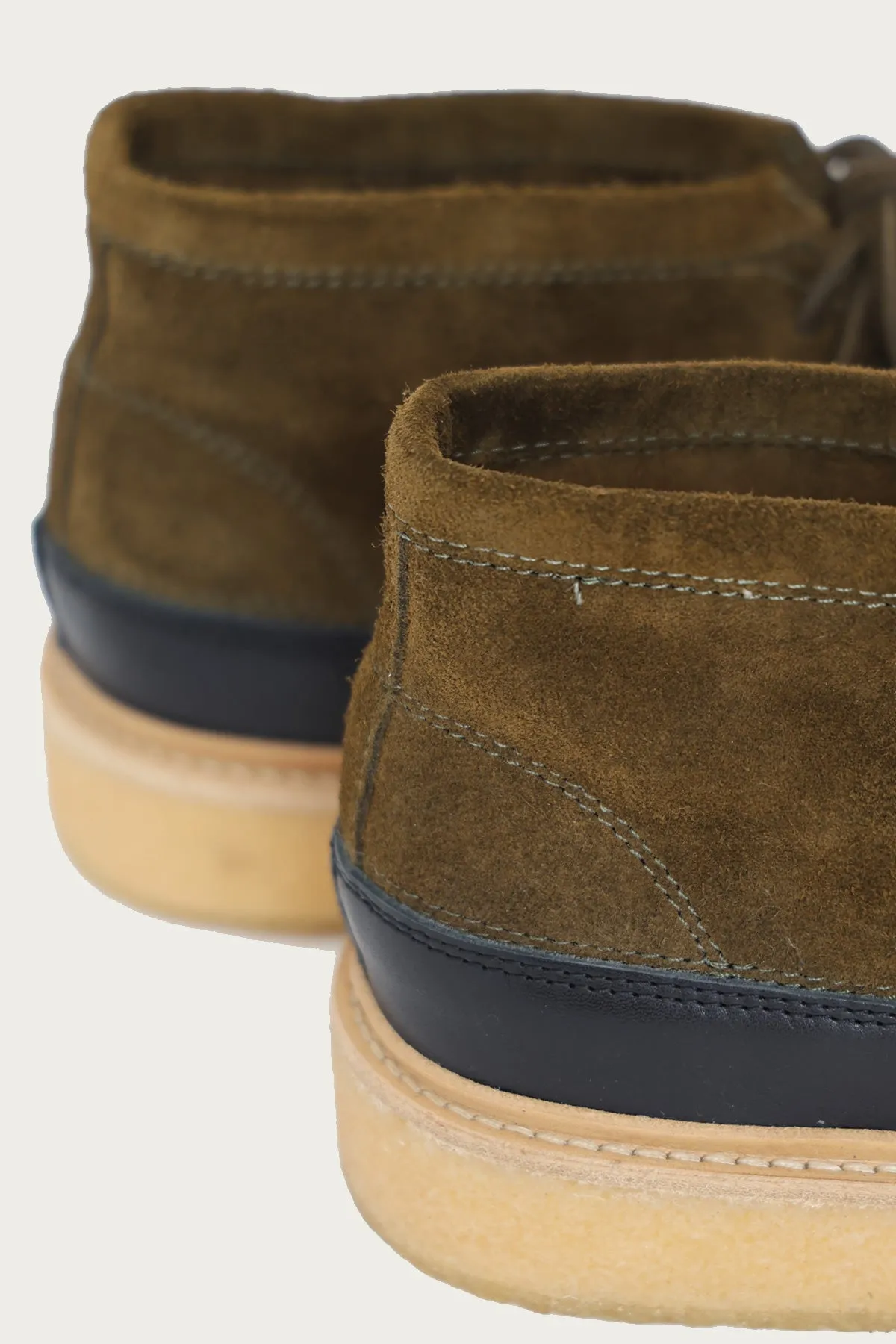 Two-Tone Boots - Dark Brown/Black sold by Canoe Club product image thumbnail 4