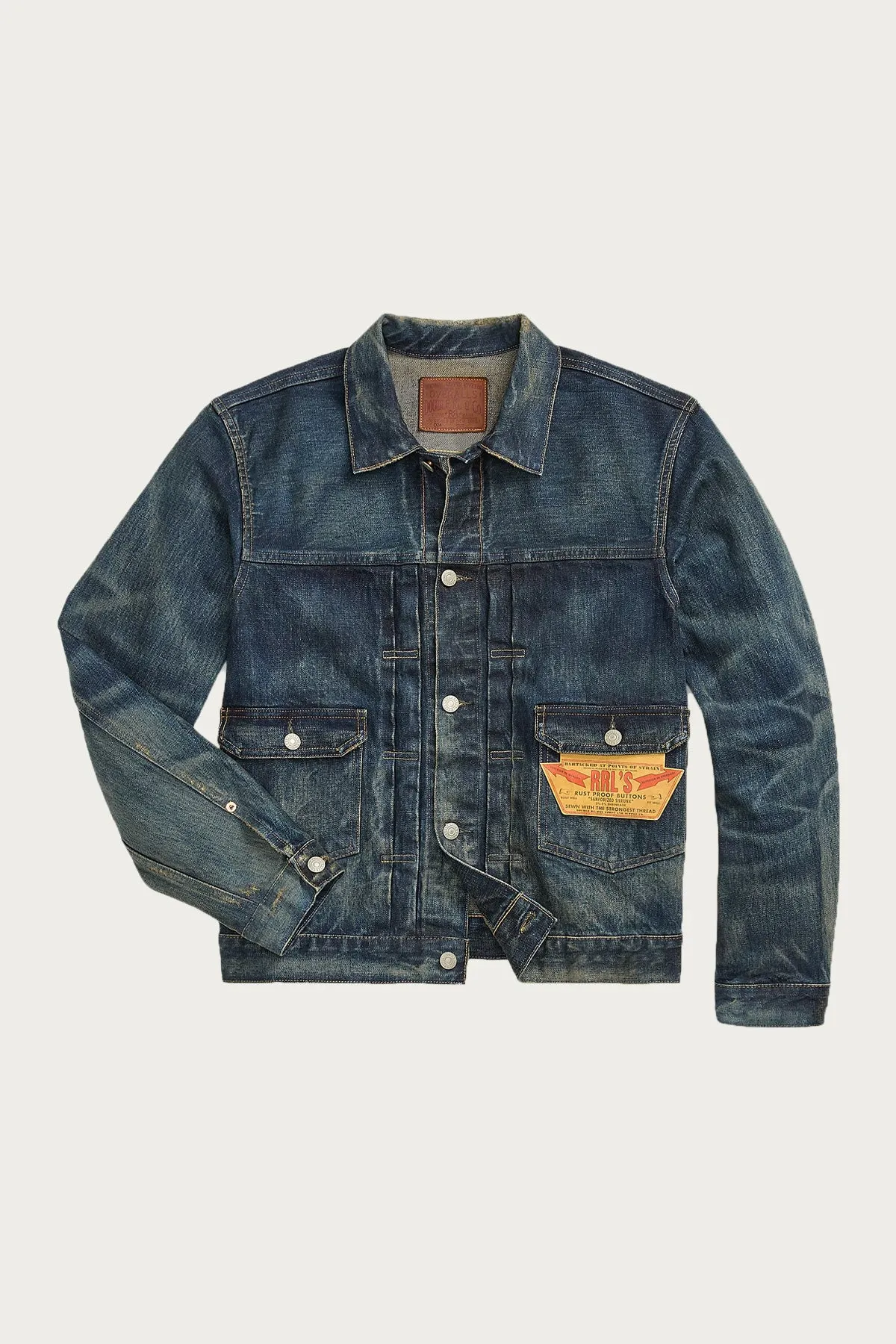 Westview Denim Trucker Jacket - Westview Wash sold by Canoe Club