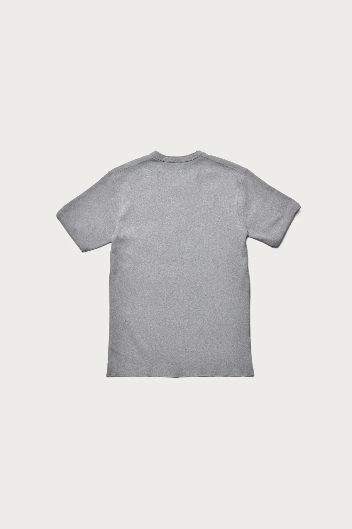 Union Henley Undershirt S/S - Grey sold by Canoe Club product image thumbnail 2