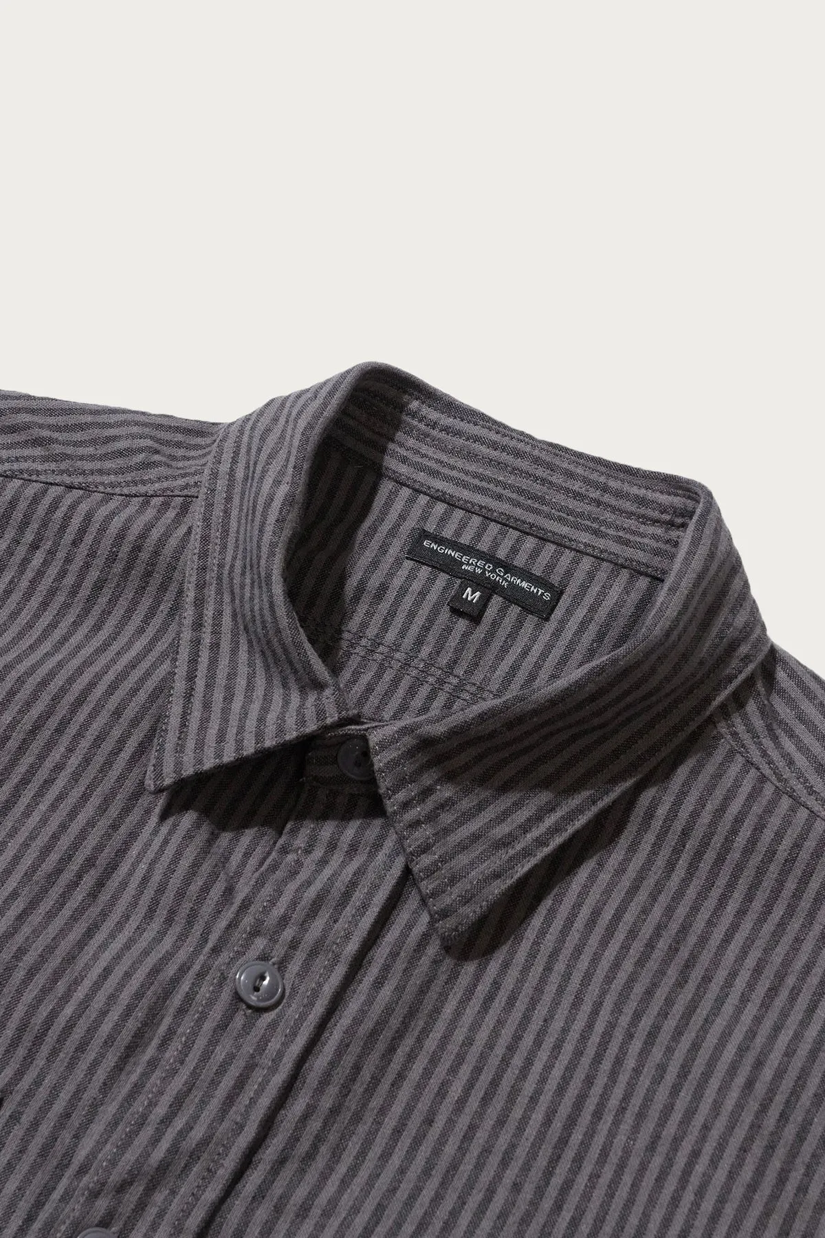 Work Shirt - Charcoal/Grey LC Stripe sold by Canoe Club product image thumbnail 2