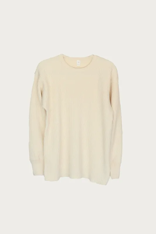 Lot.612 Longsleeve Tee - Ivory made by Taiga Takahashi Mens
