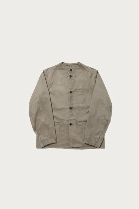 Lot.315 Railroad Jacket - Logwood Dyed Gray made by Taiga Takahashi Mens
