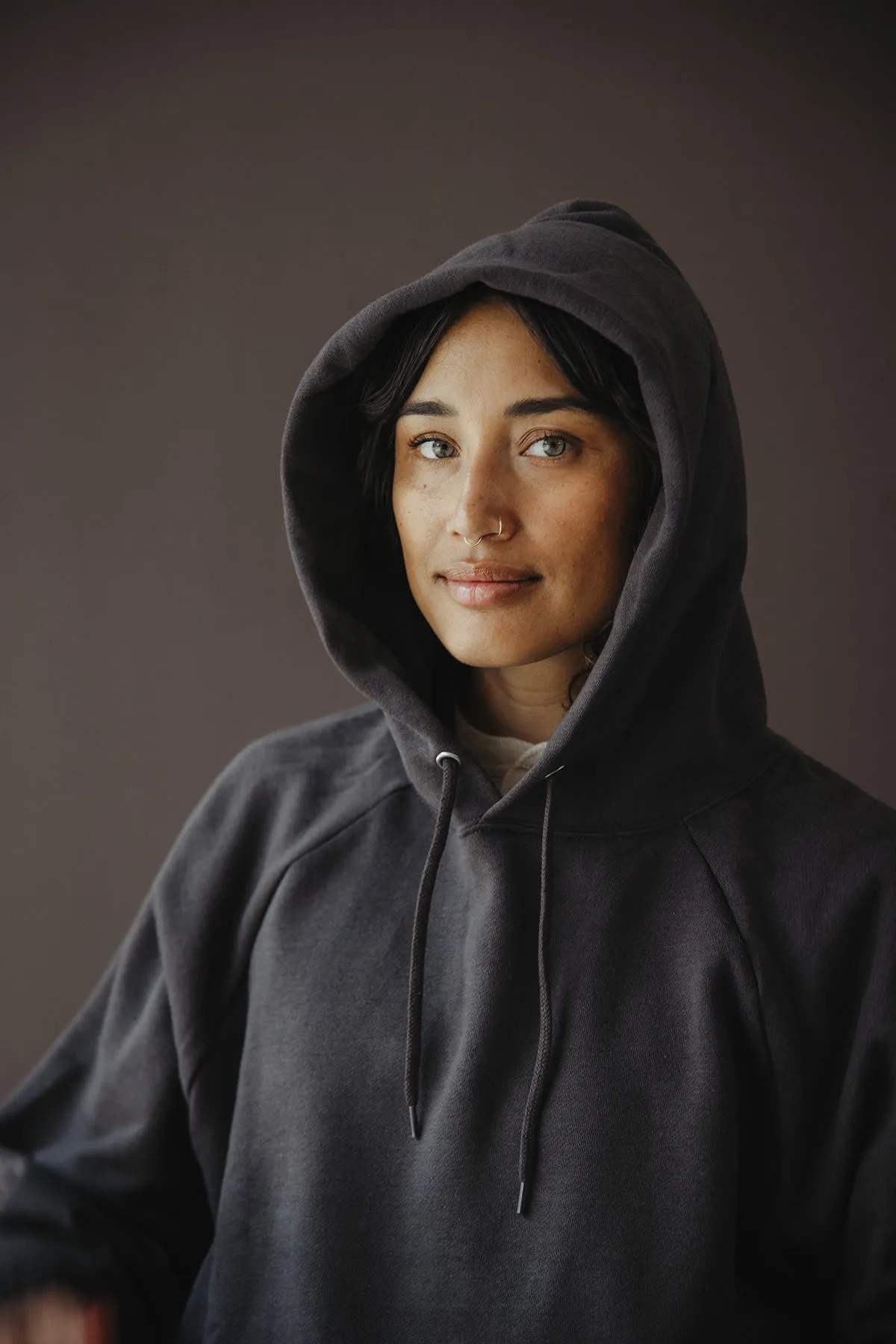 Classic Sweat Hoodie - Faded Black sold by Canoe Club product image thumbnail 5