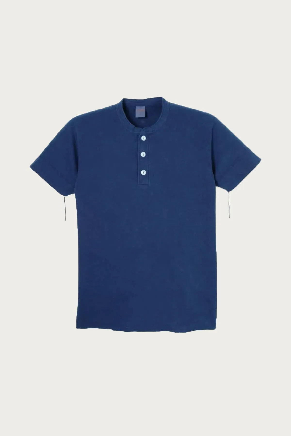 S/S Henley - Faded Blue sold by Canoe Club