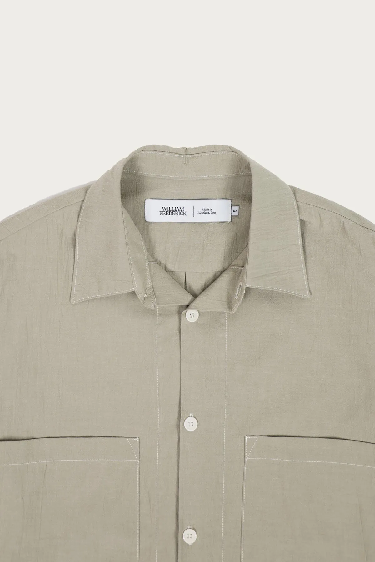Studio Shirt - Sage sold by Canoe Club product image thumbnail 2