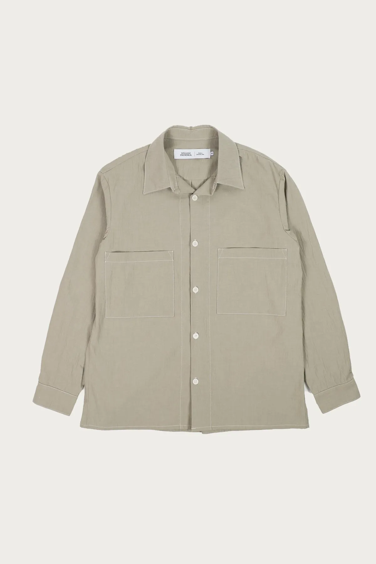 Studio Shirt - Sage sold by Canoe Club