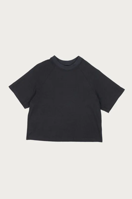 Studio Tee (Raglan) - Black made by Canoe Club