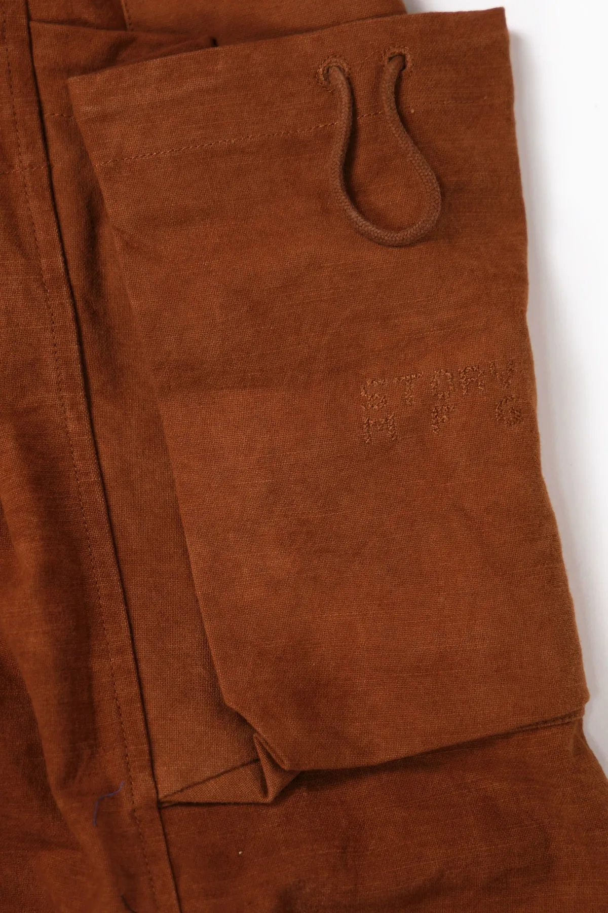 Salt Shorts - Bark Brown Slub sold by Canoe Club product image thumbnail 3