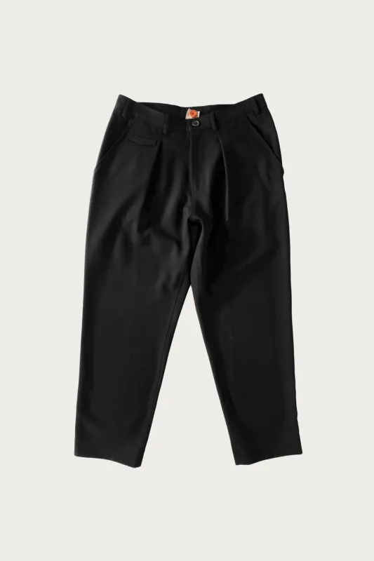 Pleat Pant - Eigengrau made by Bardo