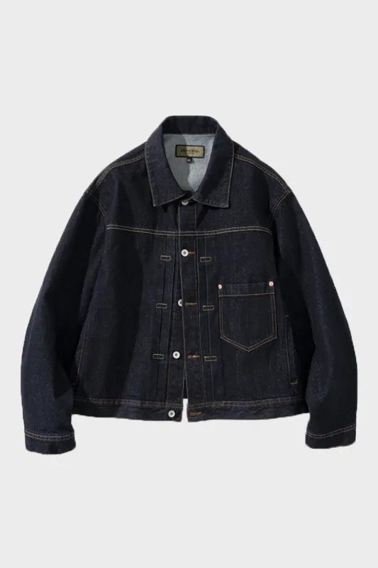 Type I Denim Trucker Jacket - Indigo sold by Canoe Club