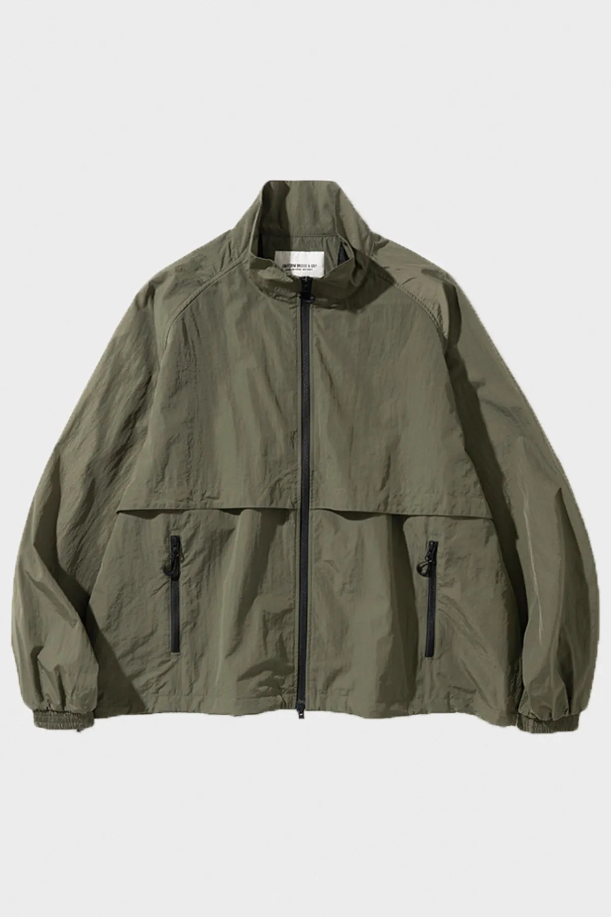 Track Jacket - Olive sold by Canoe Club