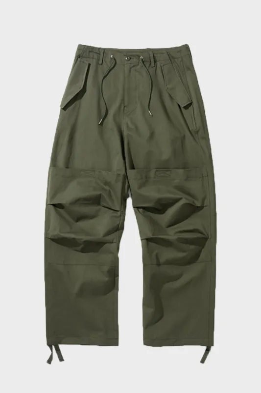Military Parachute Pants - Olive sold by Canoe Club
