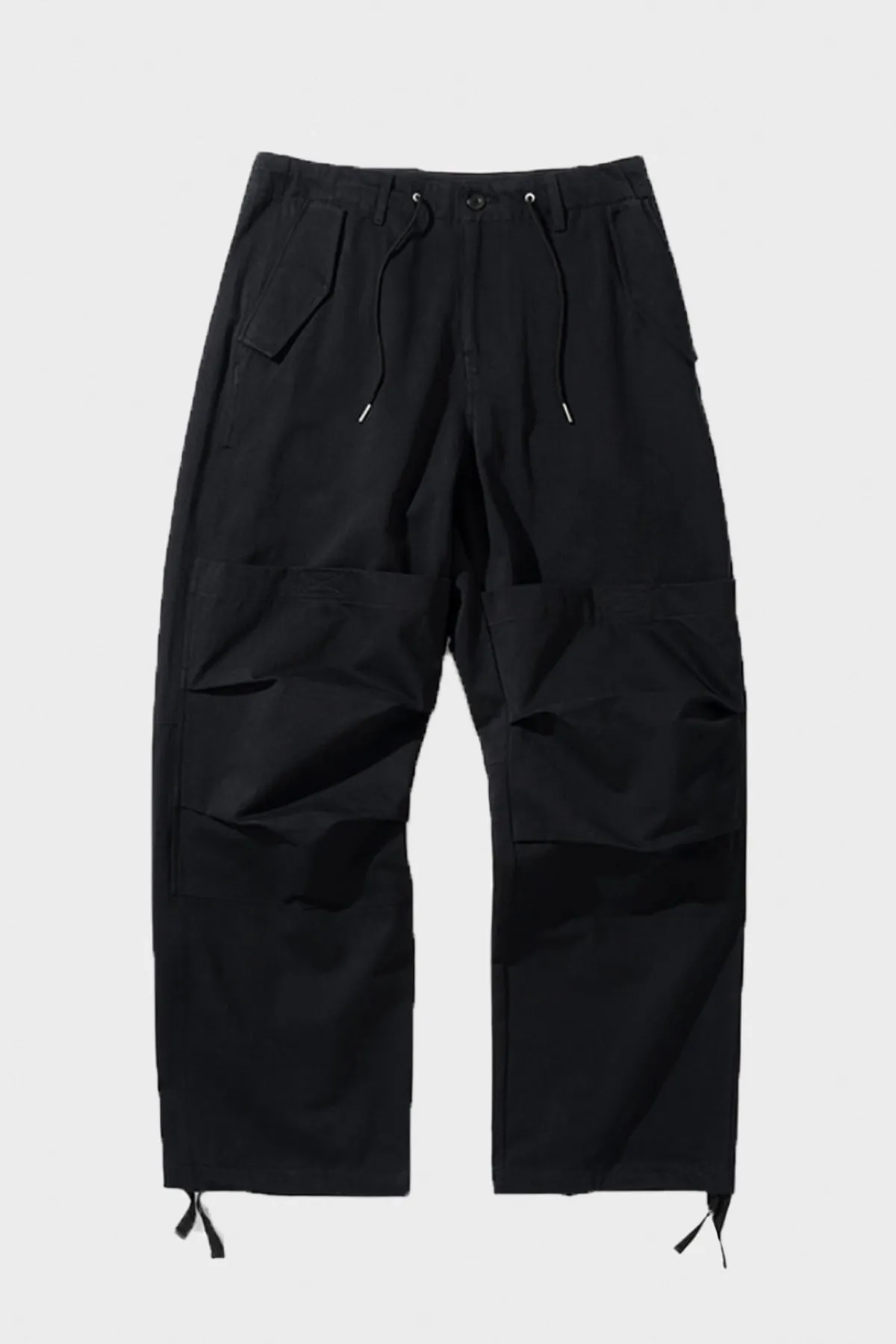 Military Parachute Pants - Black sold by Canoe Club