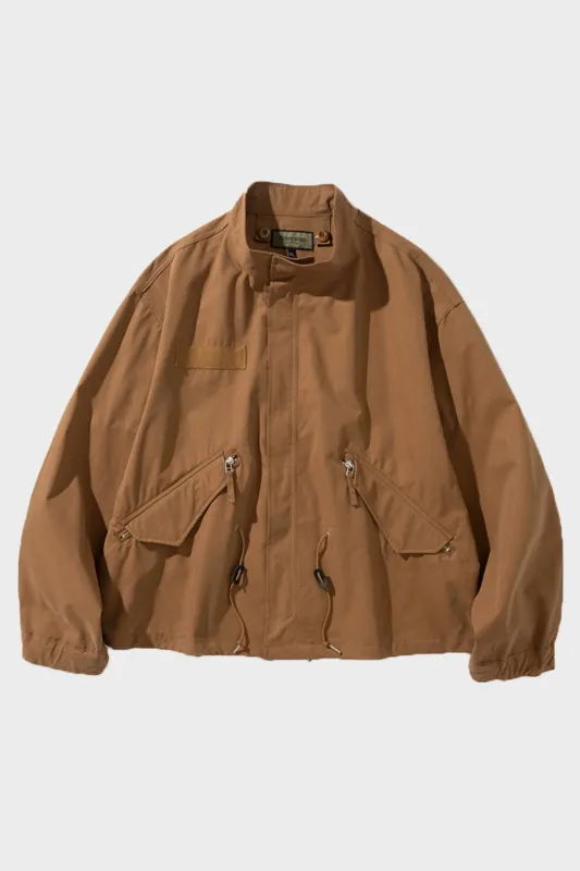 M65 Military Short Jacket - Brick sold by Canoe Club