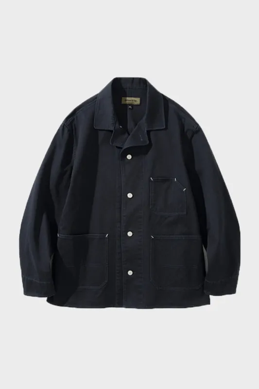 Coverall Work Jacket - Navy made by Uniform Bridge