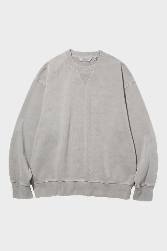 Basic Dye Sweatshirt - Pigment Grey made by Uniform Bridge