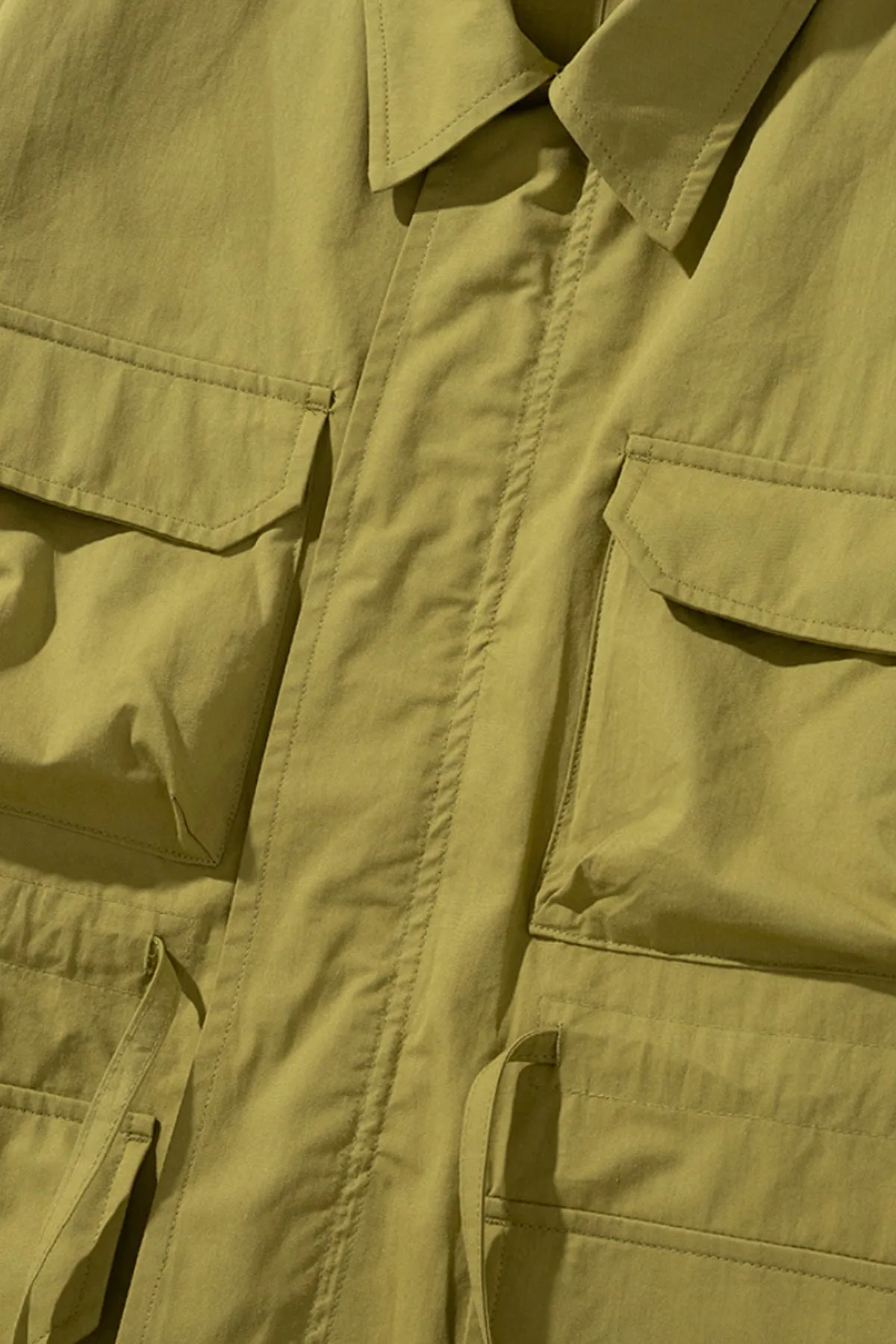 4 Pocket Coach Jacket - Mustard Green sold by Canoe Club product image thumbnail 3