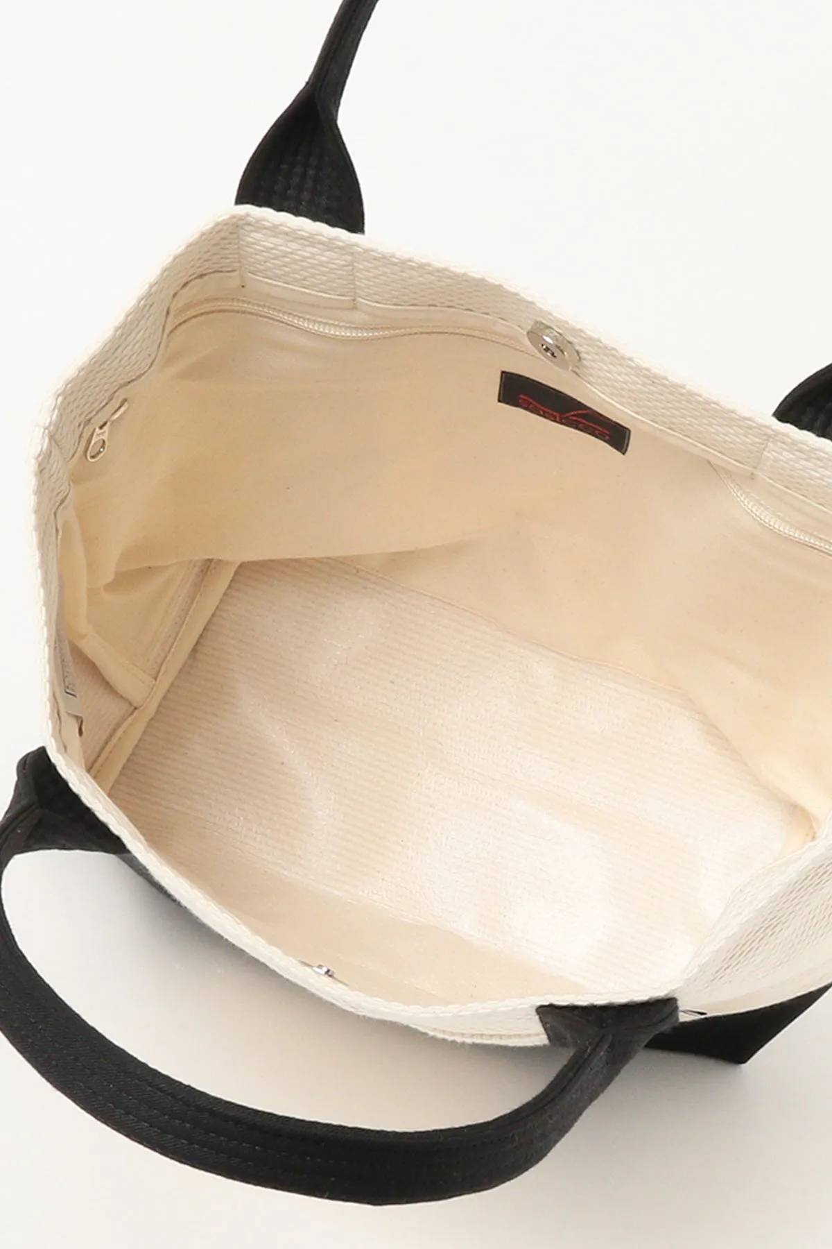 Sasicco Obi Tote Bag - Natural/Black sold by Canoe Club product image thumbnail 2