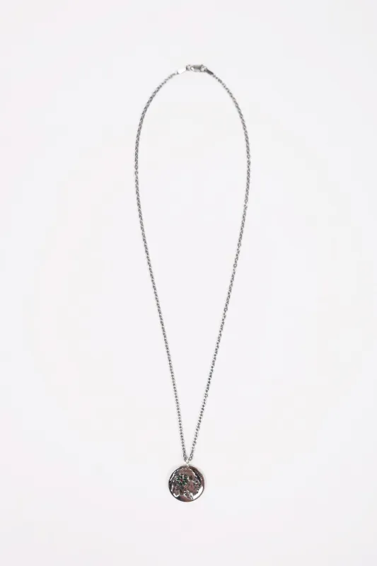 Flower Buffalo Nickel Necklace made by North Works